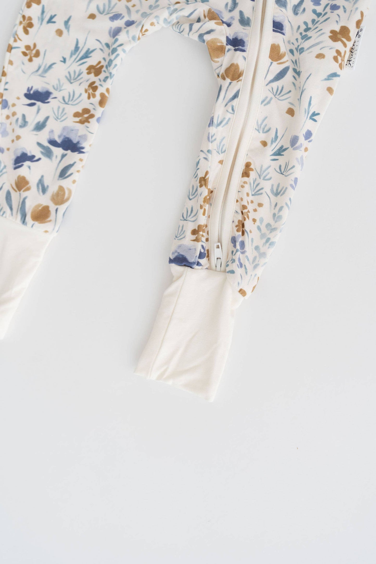 Watercolor Floral Bamboo Pajama Jumpsuit