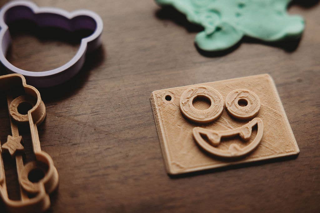 Halloween Monster Playdough or Cookie Dough Eco Stamp Set