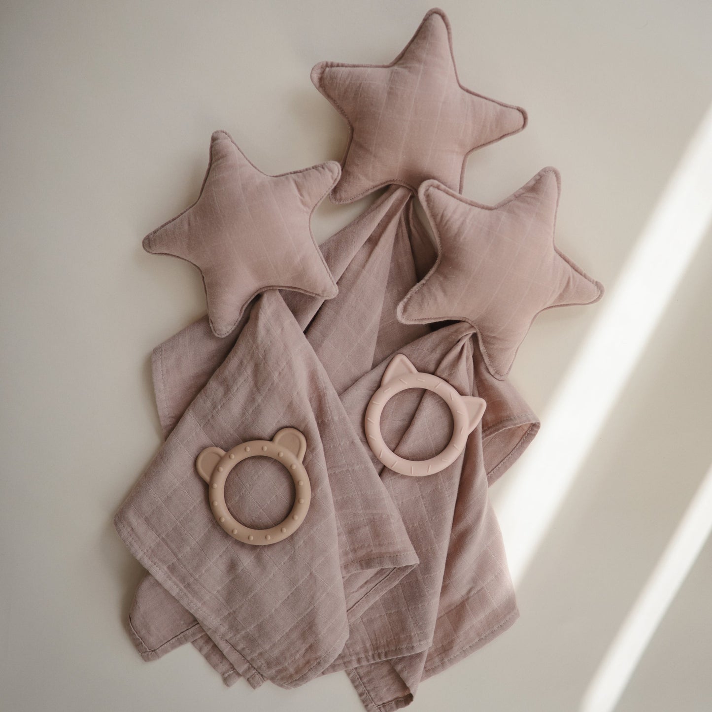 Organic Cotton Star Lovey Blanket