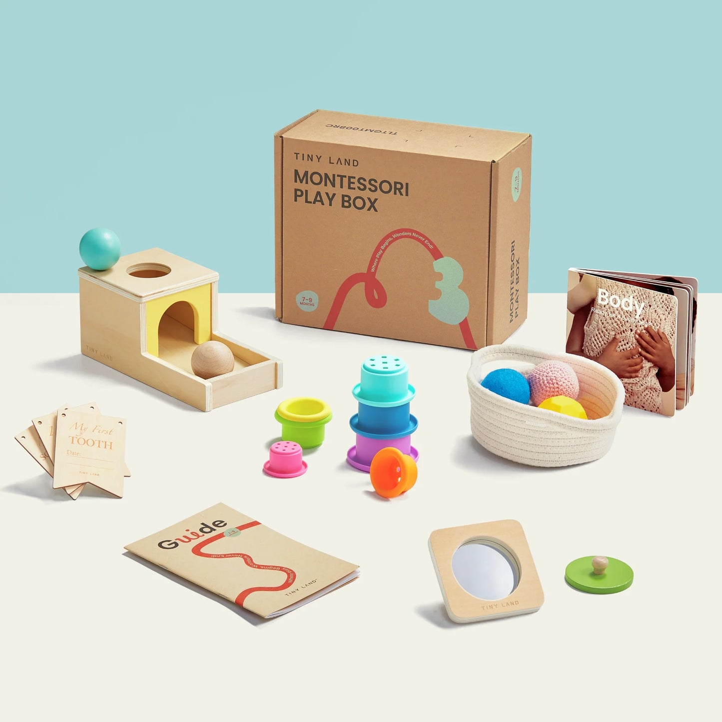 Montessori Toy Kit for Newborns Babies 7–9 Months