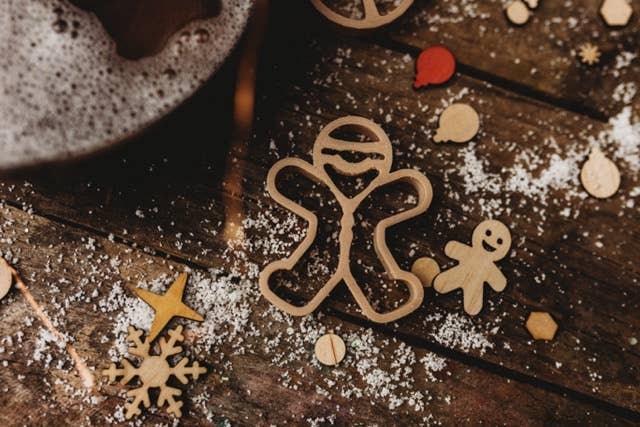 Mini Christmas Eco Cutter™ Play Doh or Cookie Dough Cutter Set