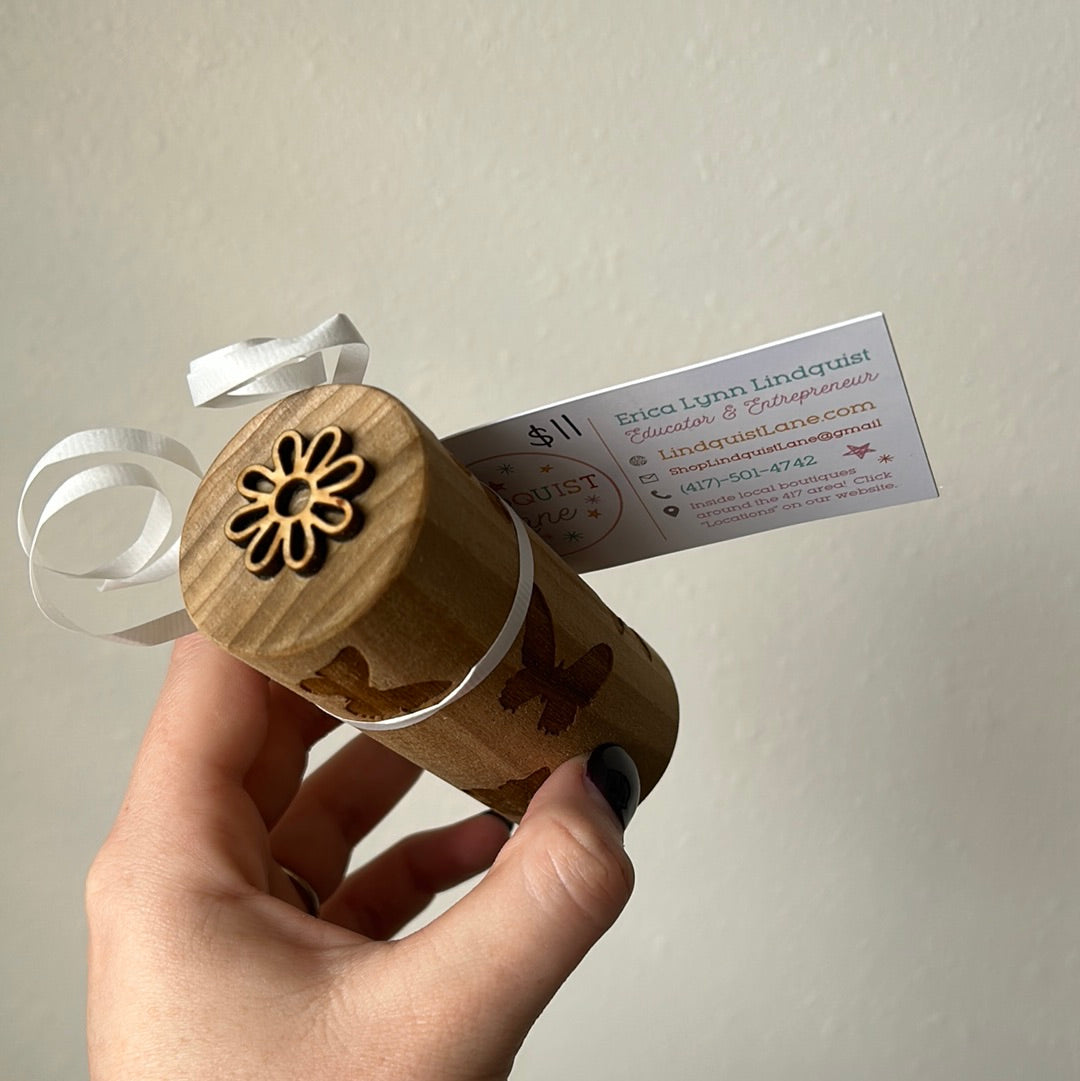 Butterfly Dough Roller and Stamp