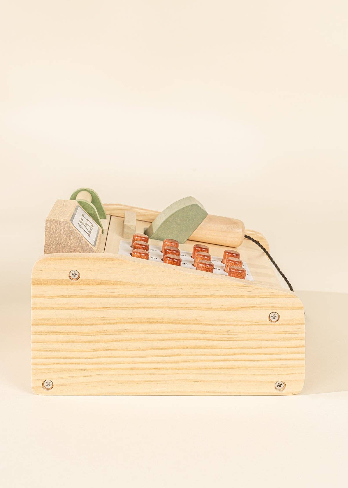 Coco Village Wooden Cash Register Play Toy