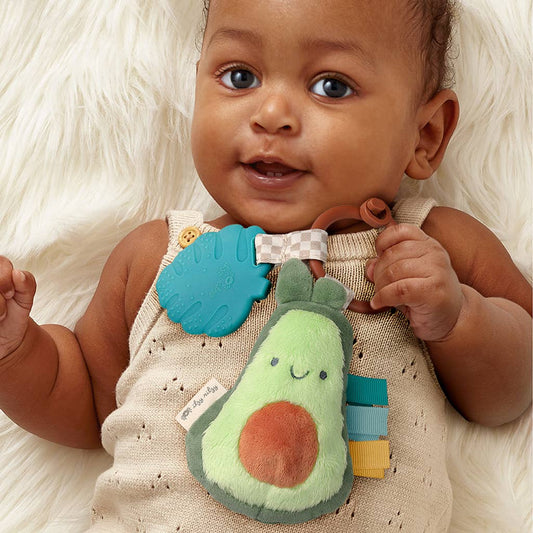 Avacado Itzy Pal™ Plush + Teether Baby Toy
