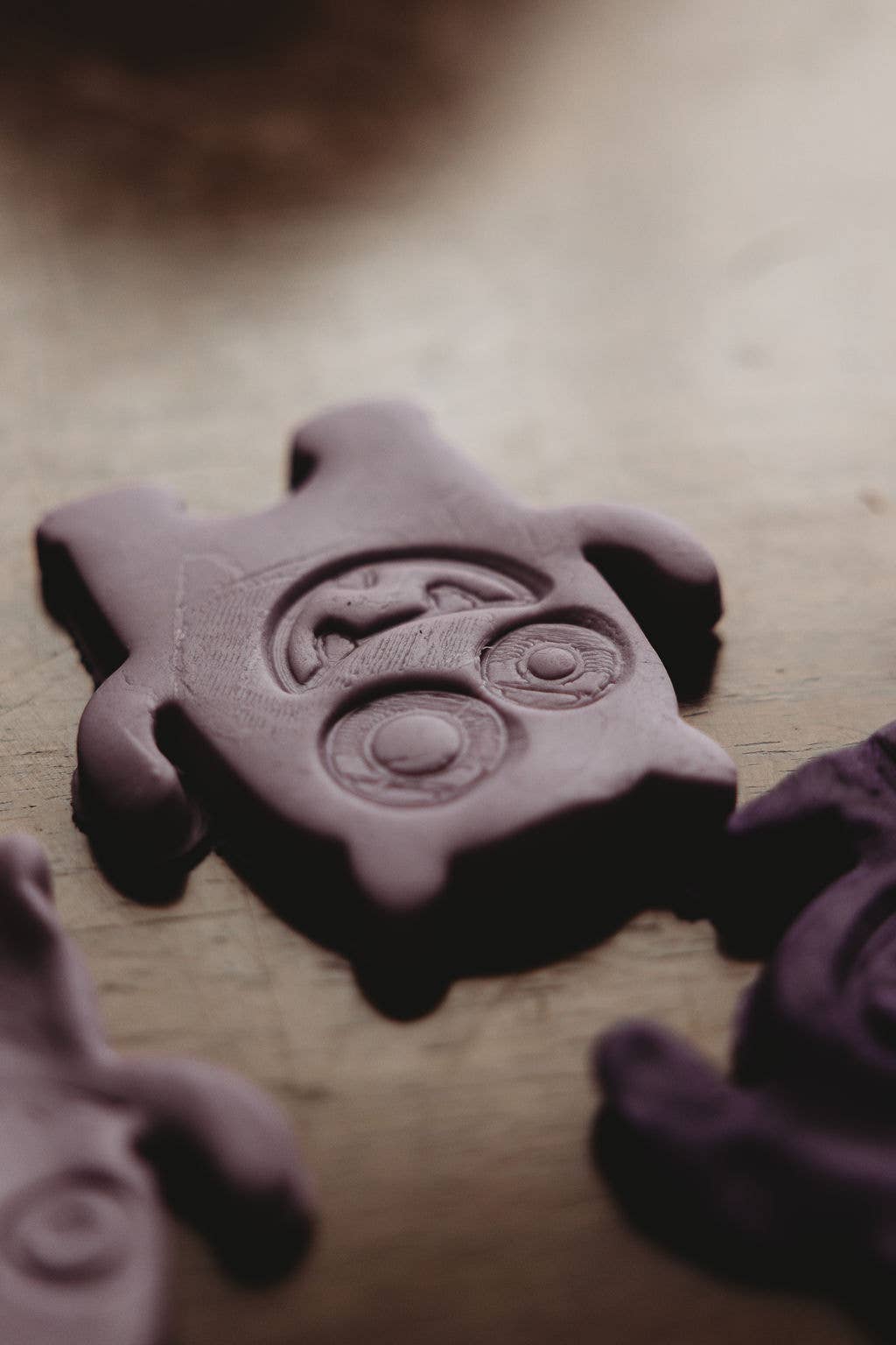 Halloween Monster Playdough or Cookie Dough Eco Stamp Set