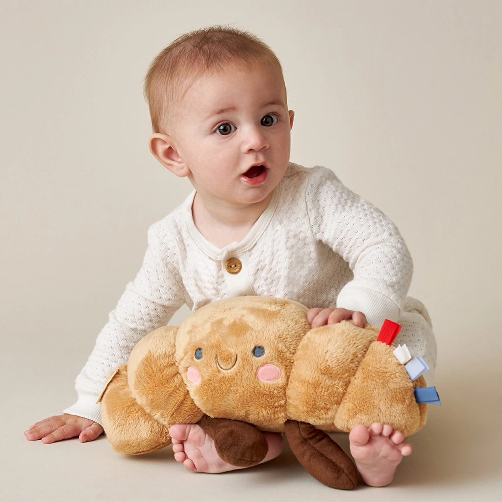 Plush Croissant Stuffed Toy