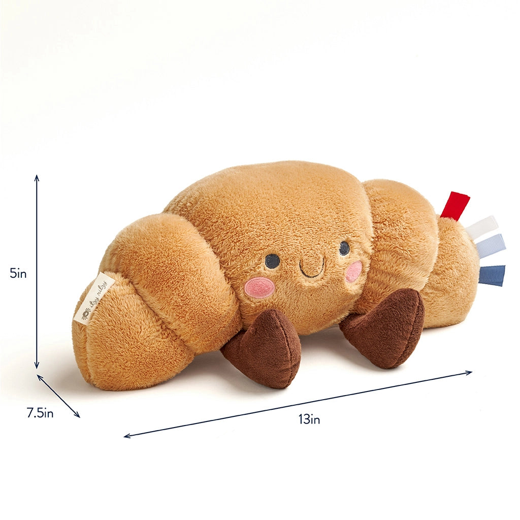 Plush Croissant Stuffed Toy