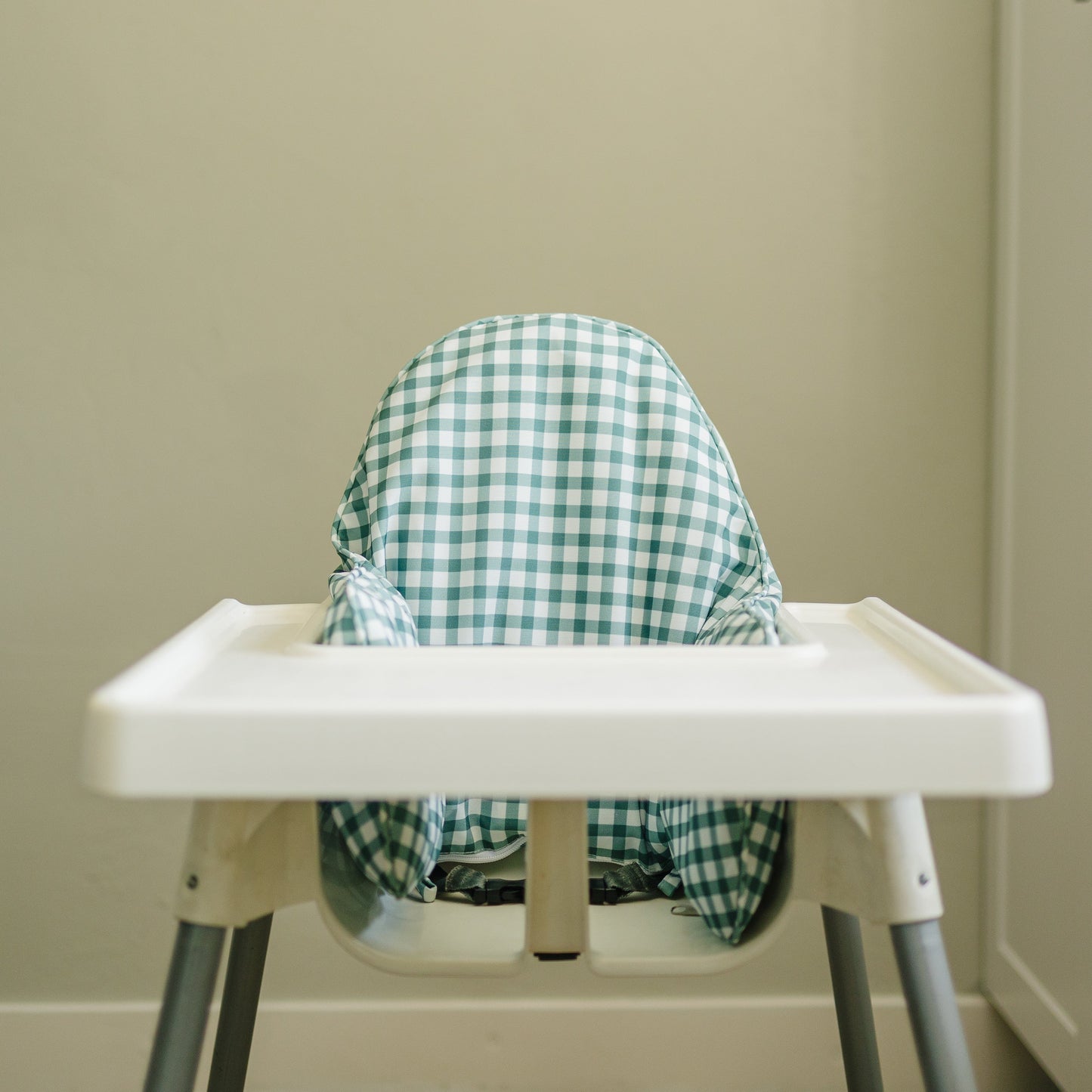 Green Gingham IKEA Antilop Cushion Cover