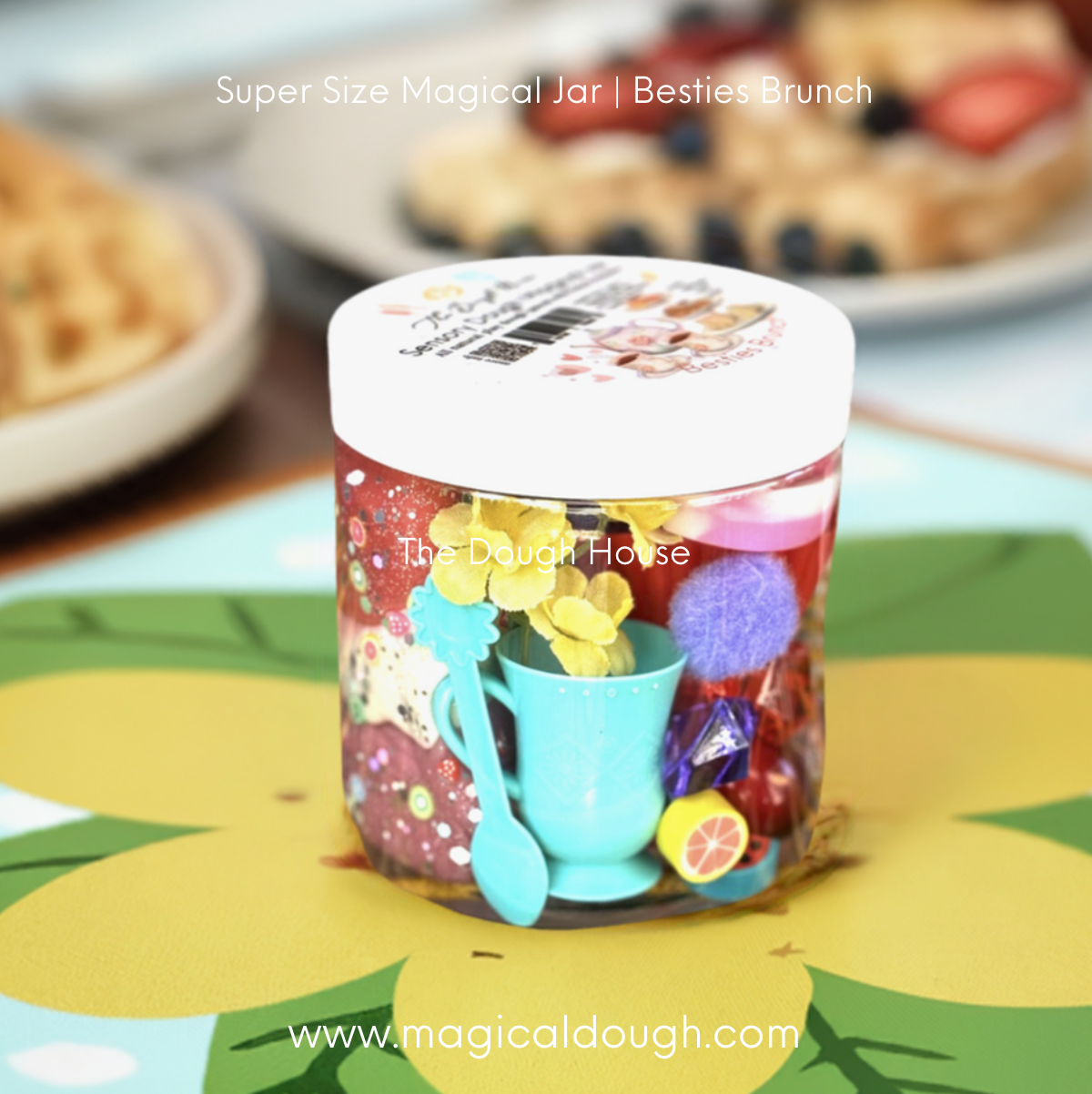 Besties Brunch Magical Play Dough Jar (Super Size / 16 oz)