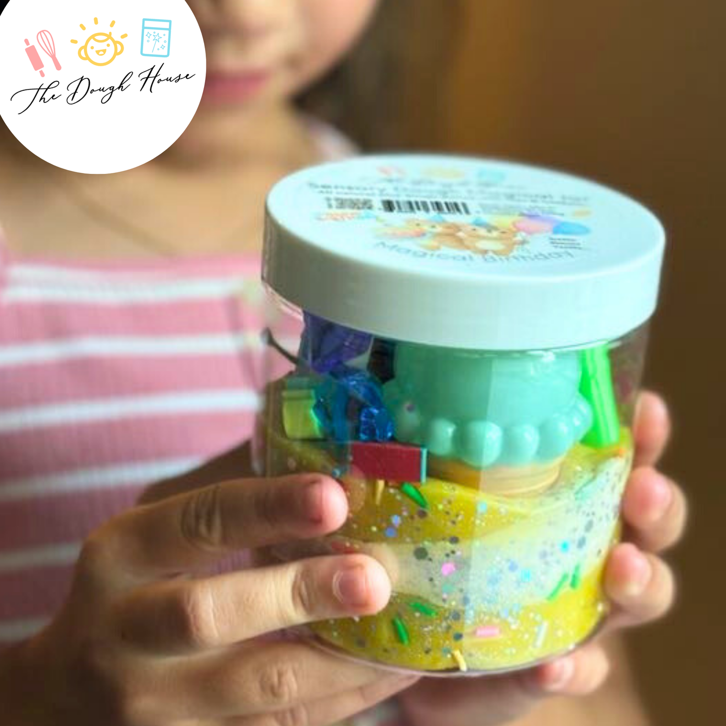 Birthday Magical Play Dough Jar (Super Size / 16 oz)