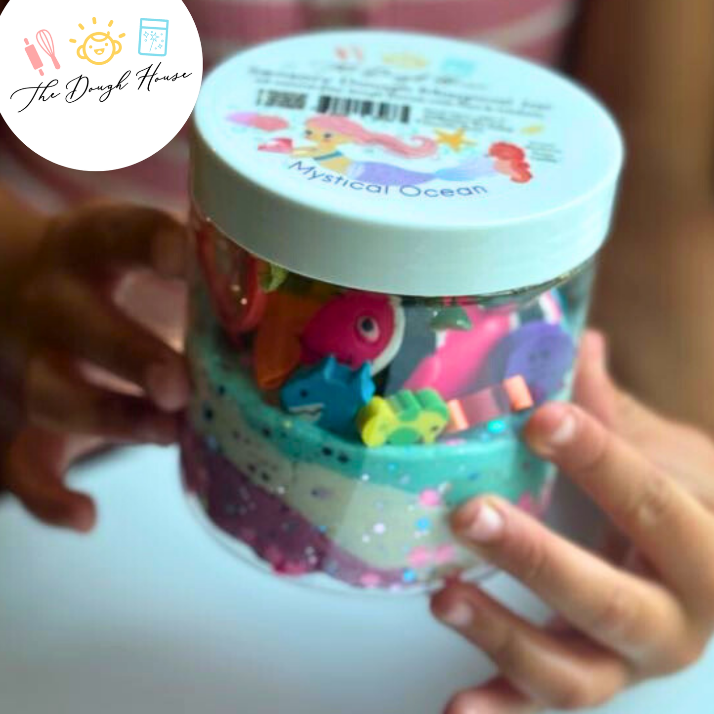 Mystical Ocean Magical Play Dough Jar (Super Size / 16 oz)