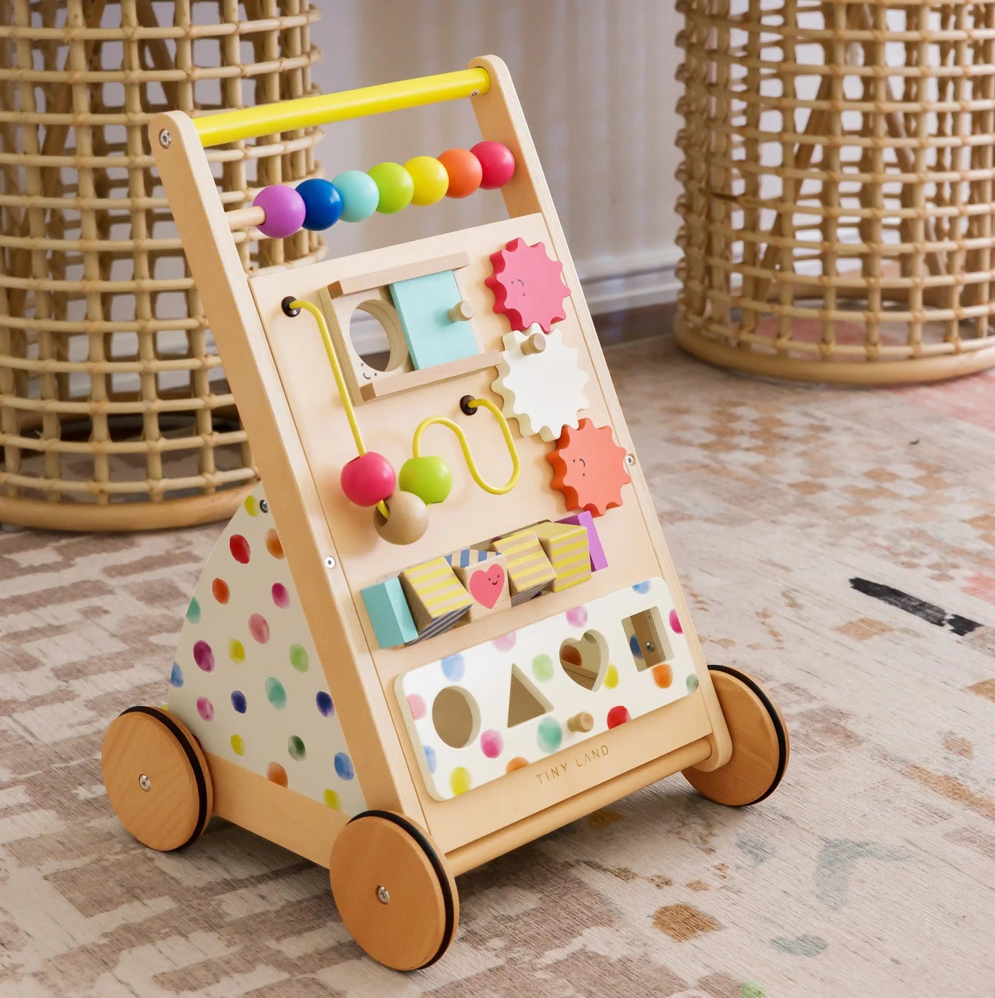 Wooden Baby Walker Toy