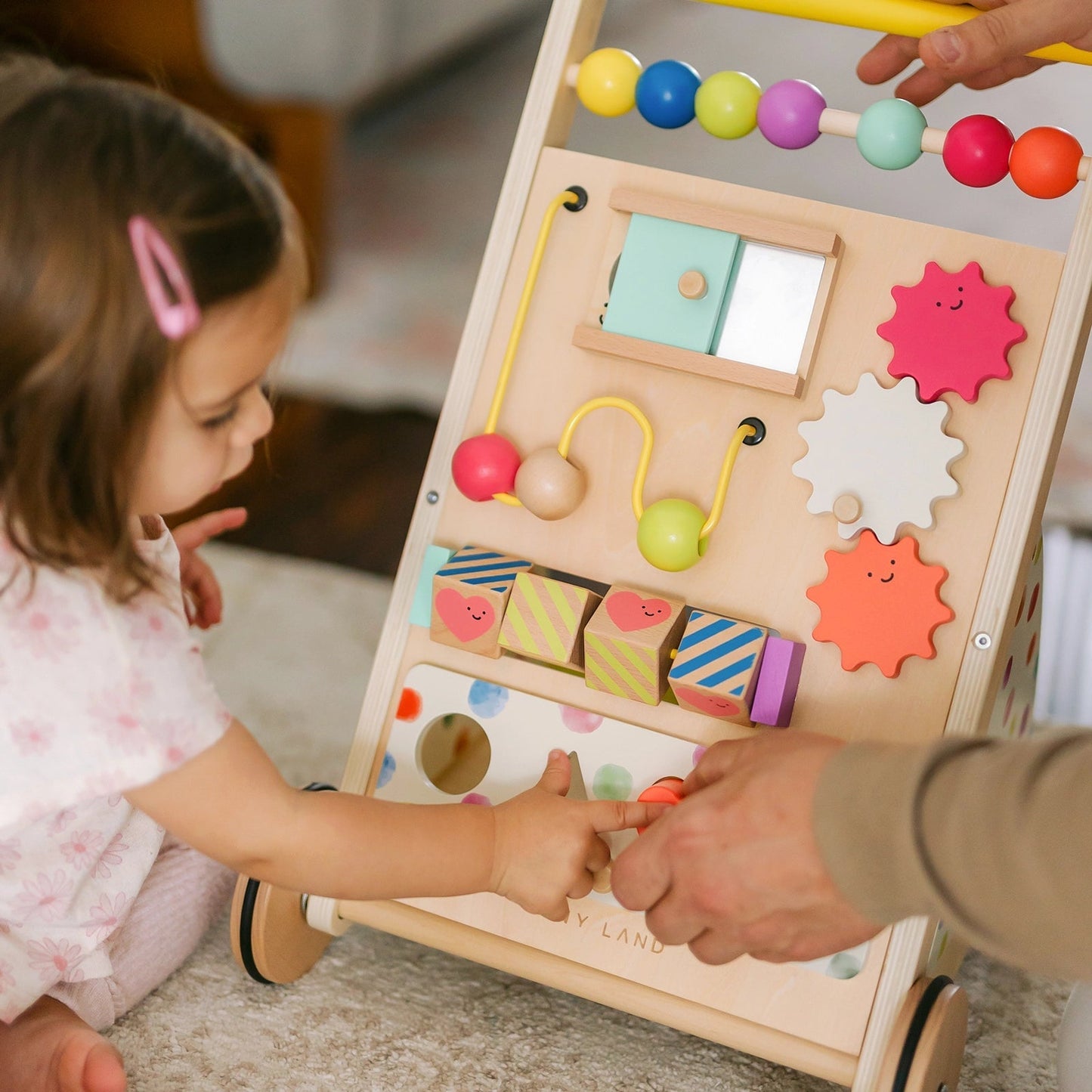 Wooden Baby Walker Toy