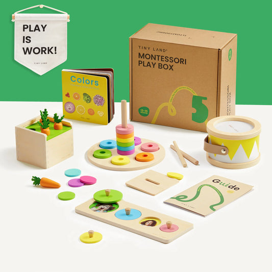 Montessori Toy Kit for Toddlers 13–15 Months