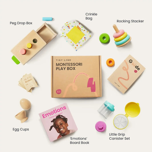 Montessori Toy Kit for Infants 10–12 Months