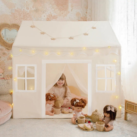 Natural Cream Indoor Tent for Kids