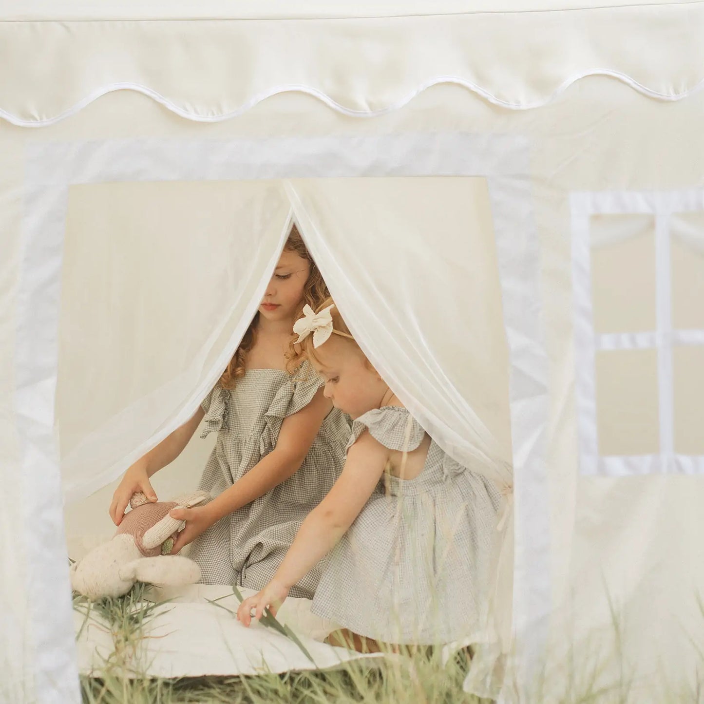 Natural Cream Indoor Tent for Kids