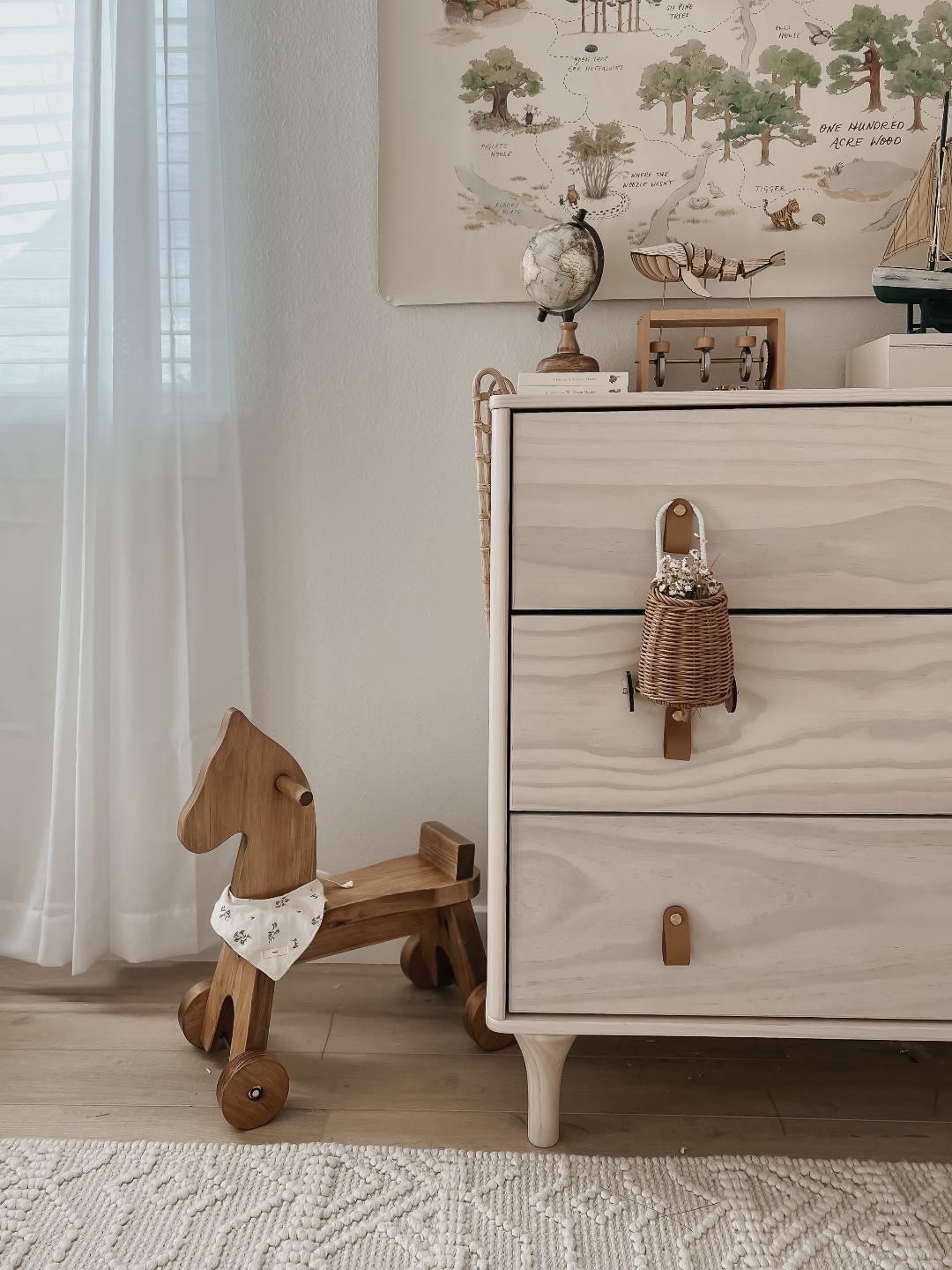 Amish Crafted Toddler Wooden Riding Horse