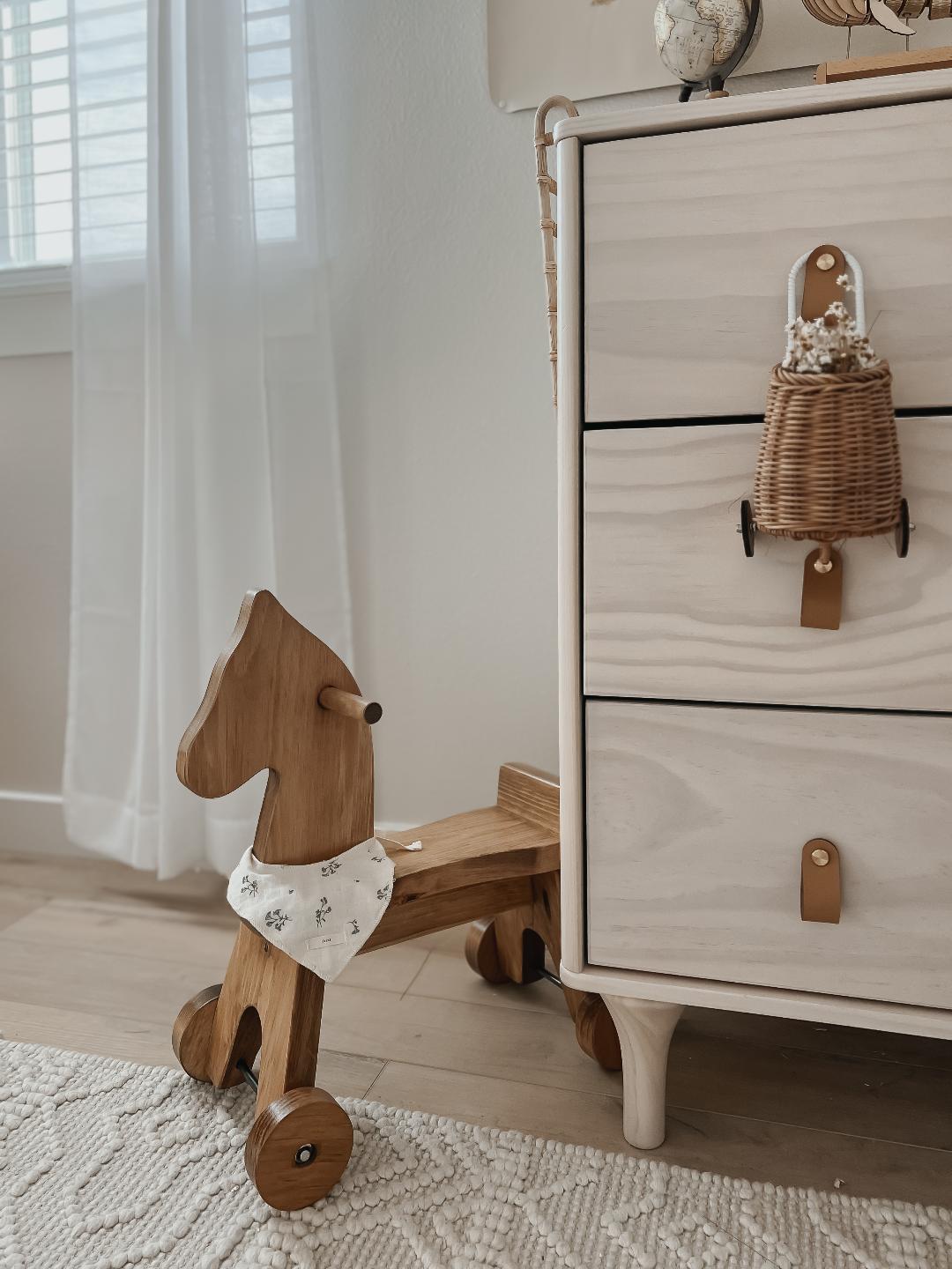 Amish Crafted Toddler Wooden Riding Horse