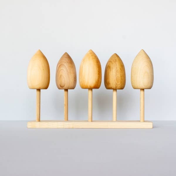 Wooden Forest of Trees by Wooden Story