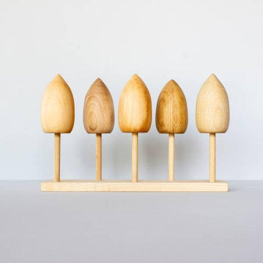 Wooden Forest of Trees by Wooden Story