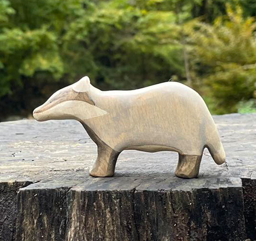 Wooden Badger Toy