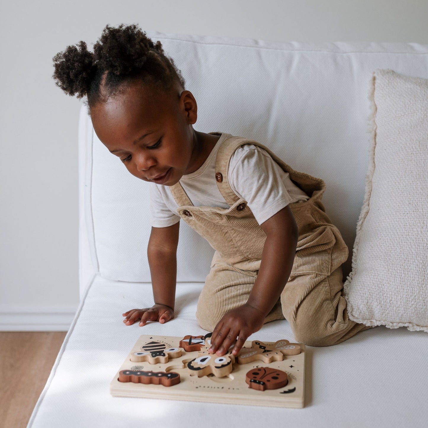 Wooden Bugs Puzzle by Wee Gallery