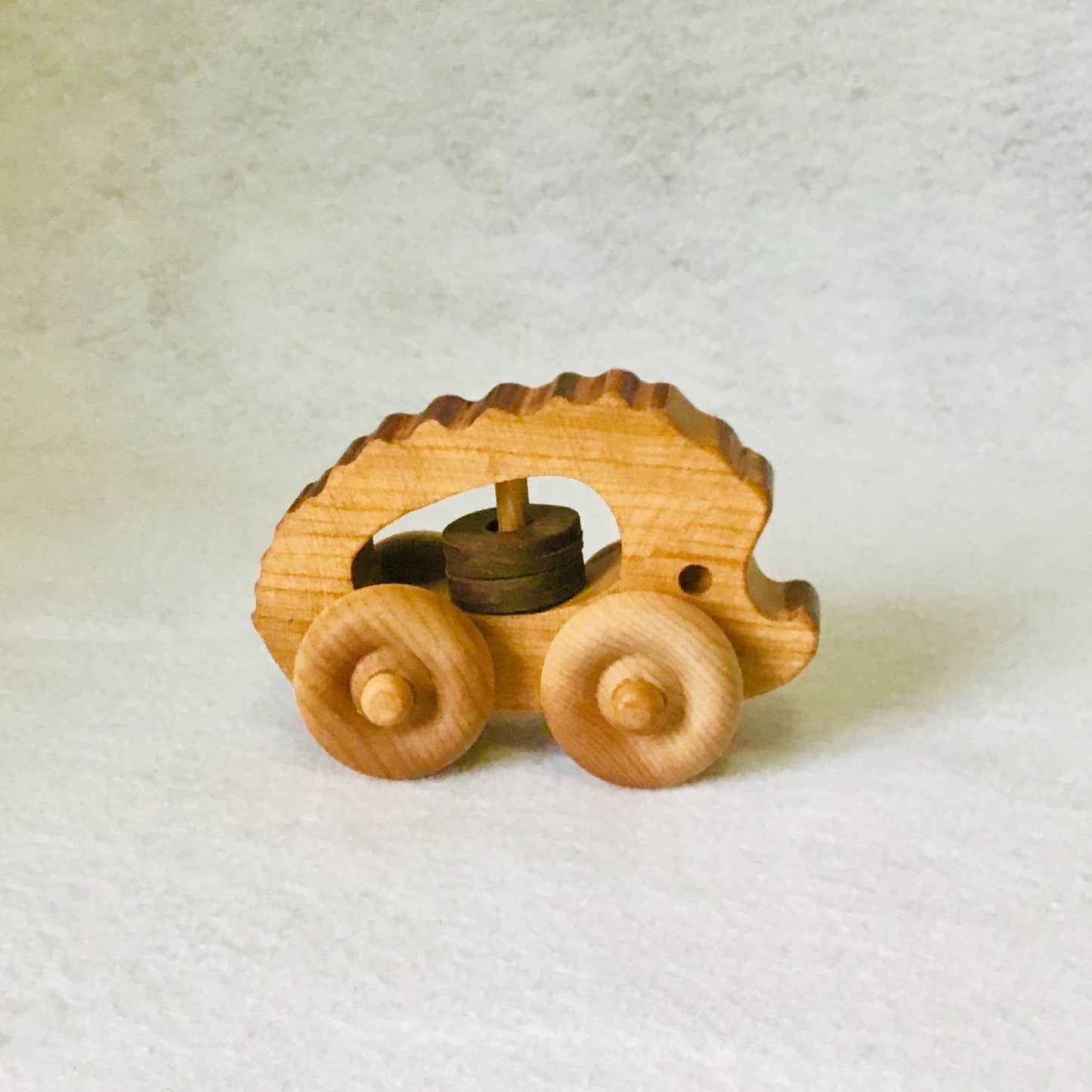 Baby Rattle Hedgehog Push Toy