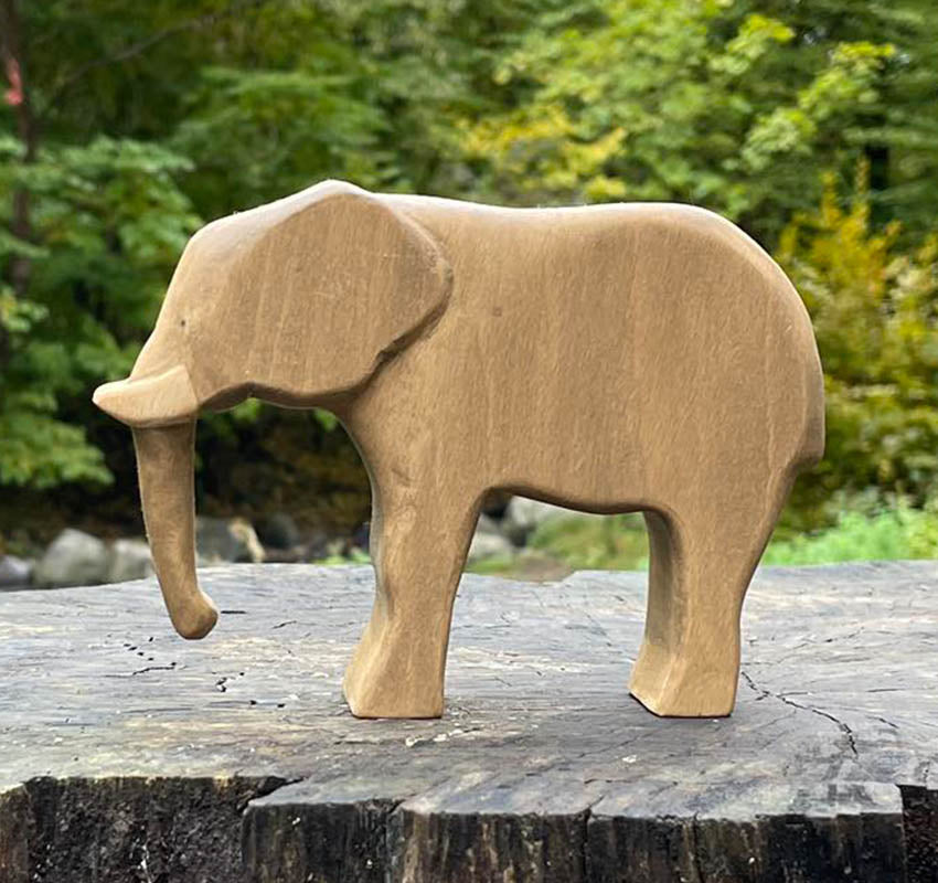 Wooden Elephant Toy