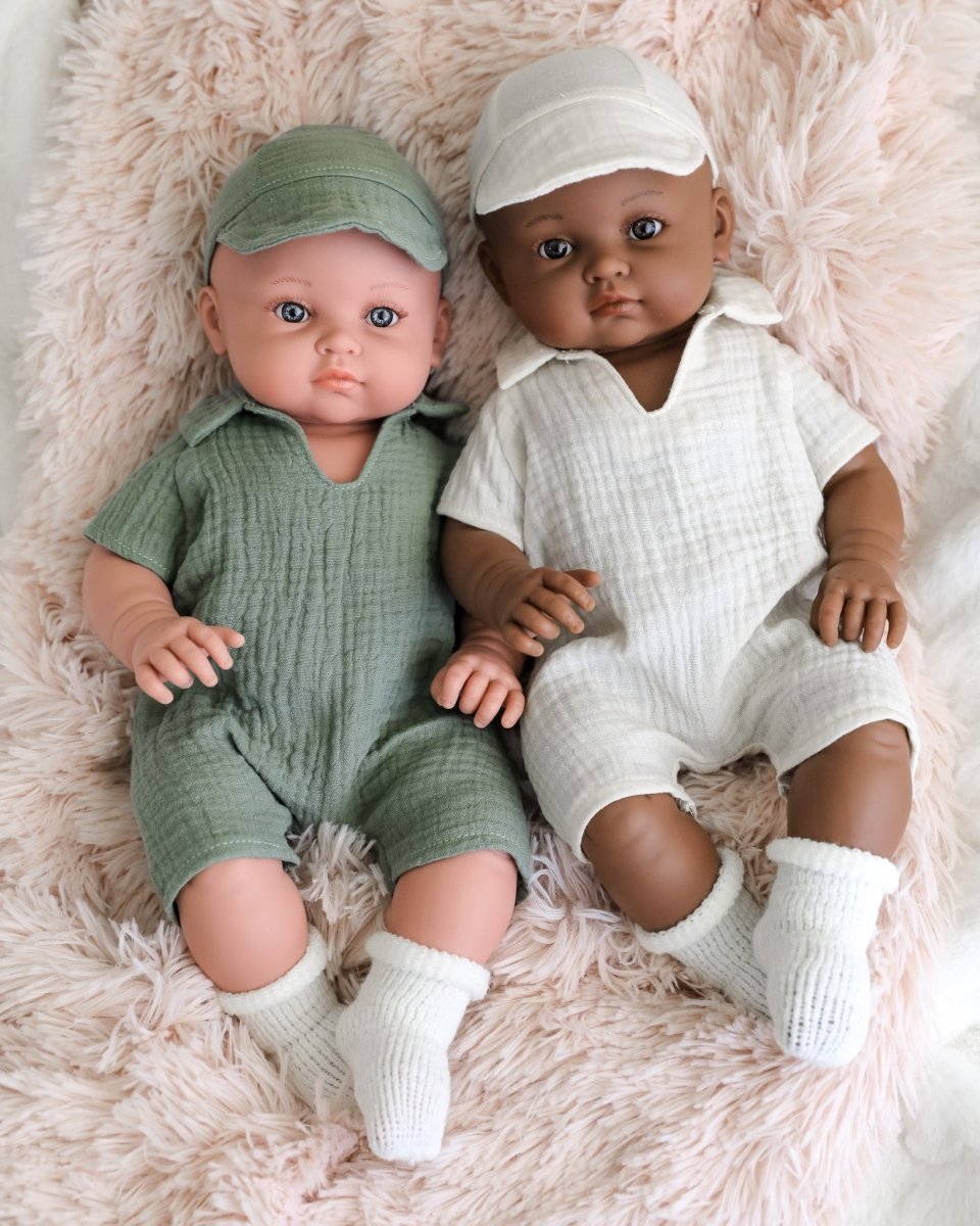 Minikane Doll | 18" Bambini Boy Doll Augustin (Fully Clothed)