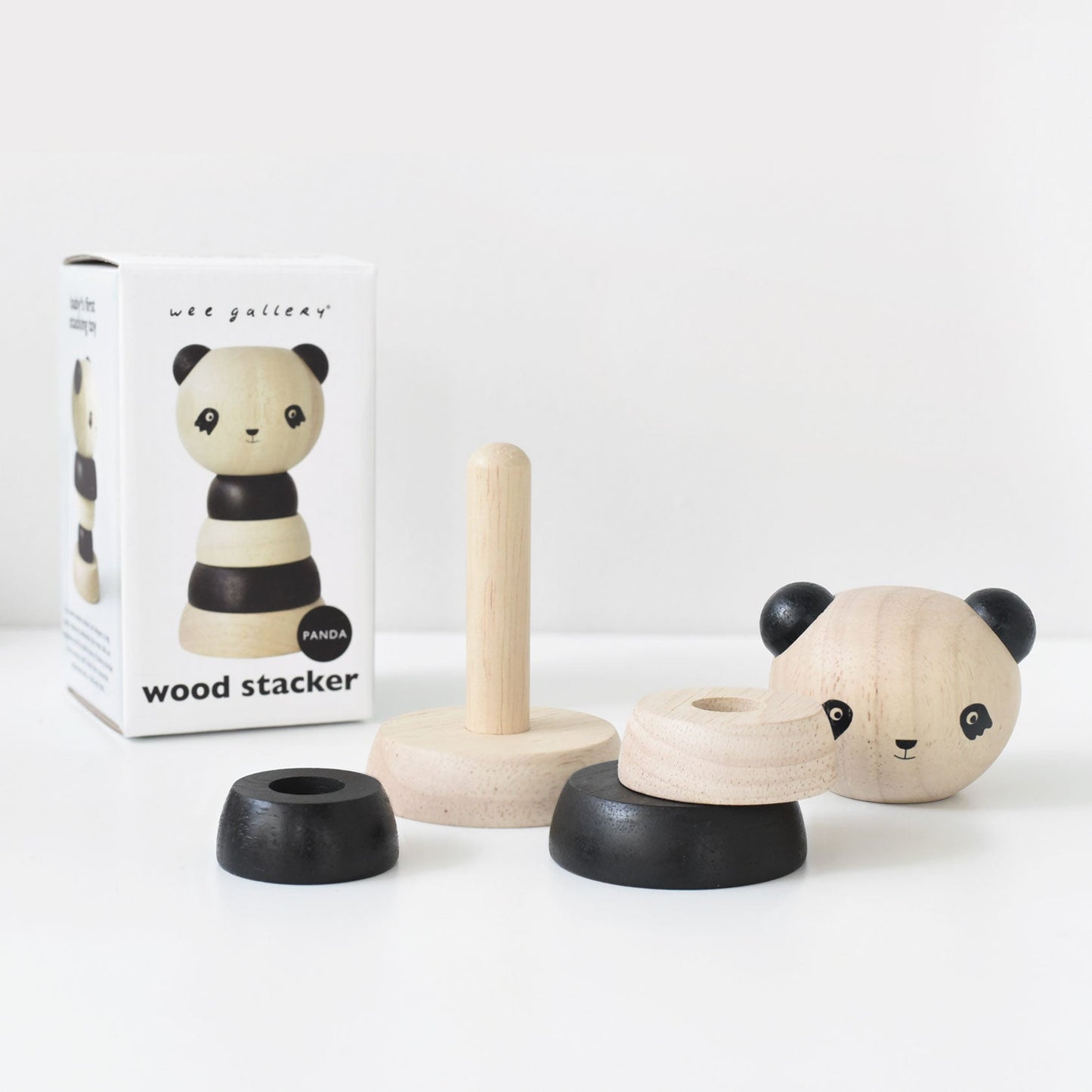 Wood Stacker Panda