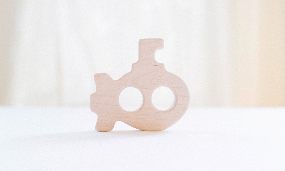 Submarine Wooden Grasping Toy