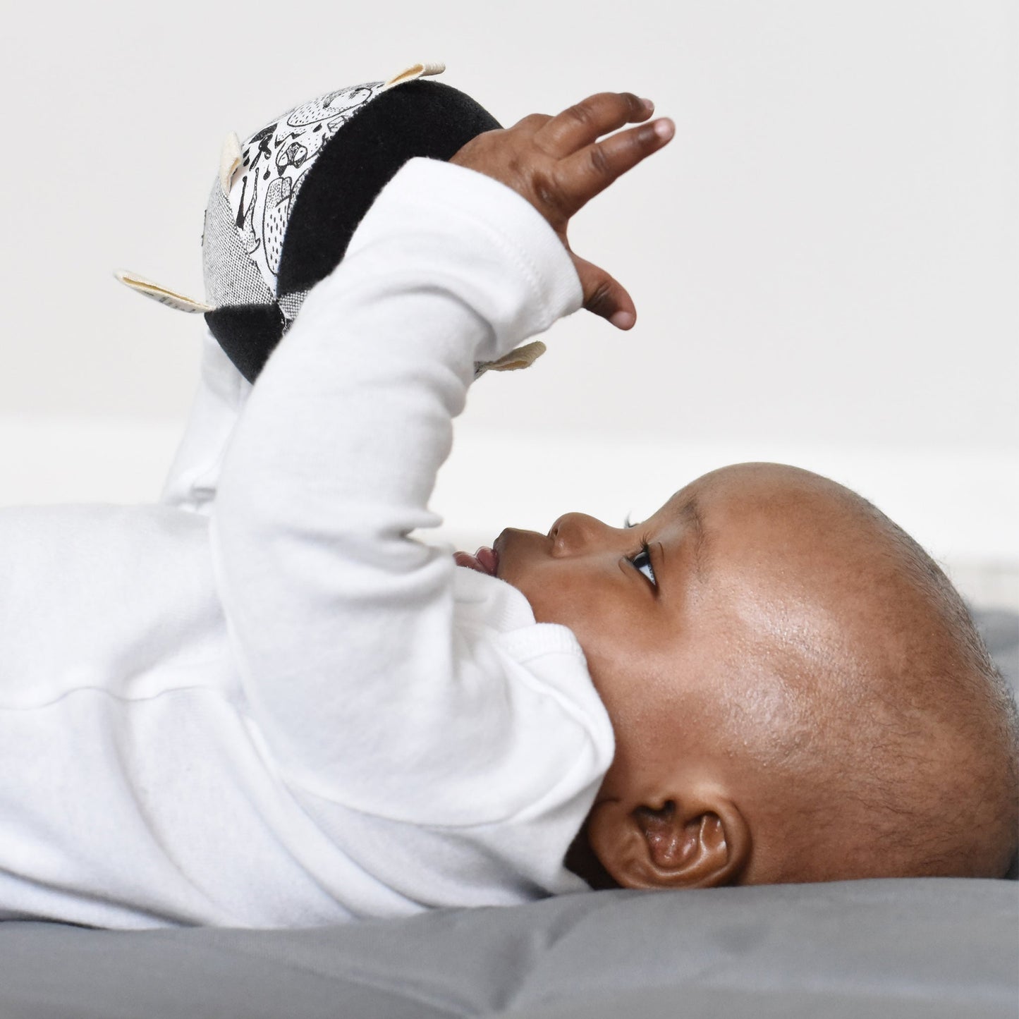 Infant Montessori Ball with Rattle