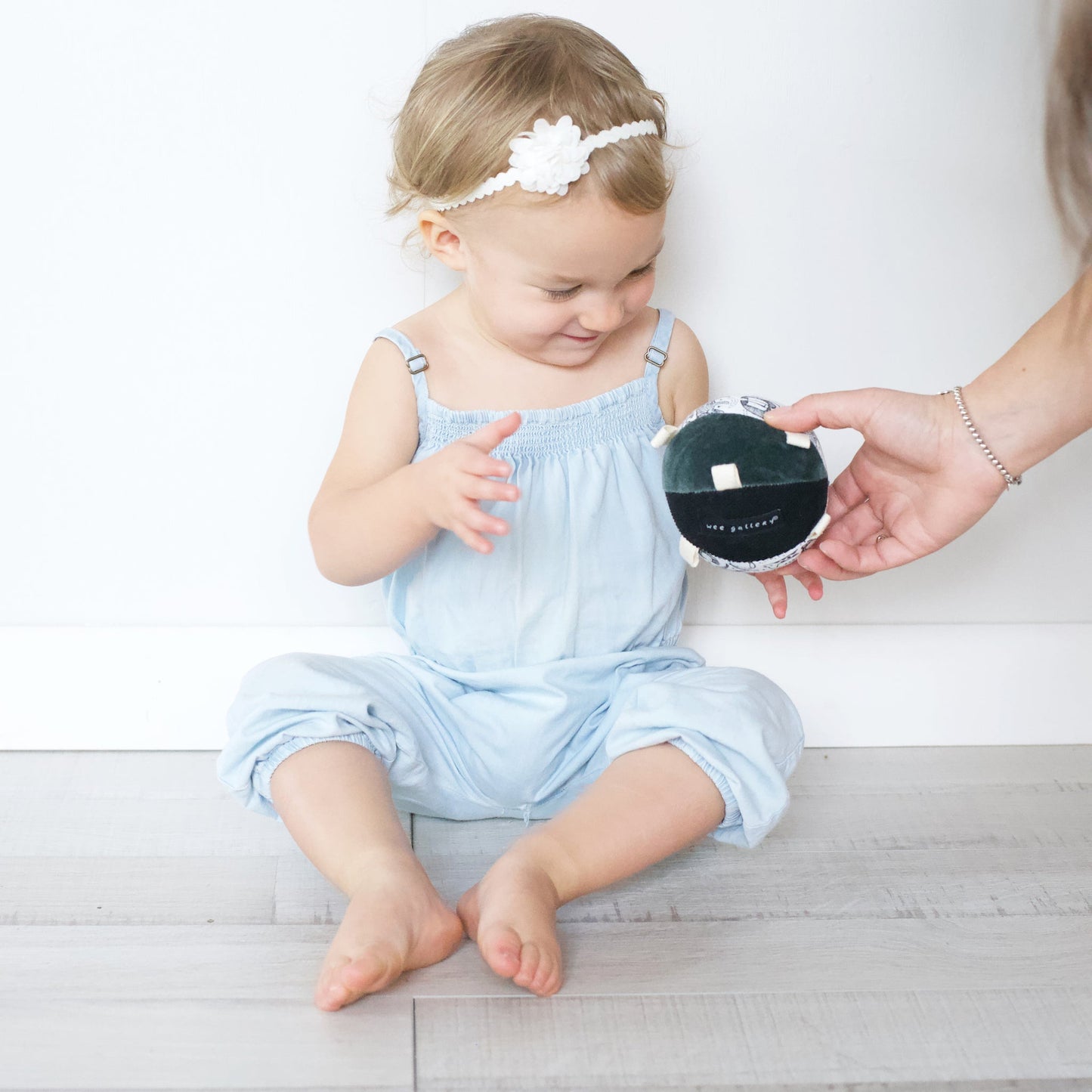 Infant Montessori Ball with Rattle