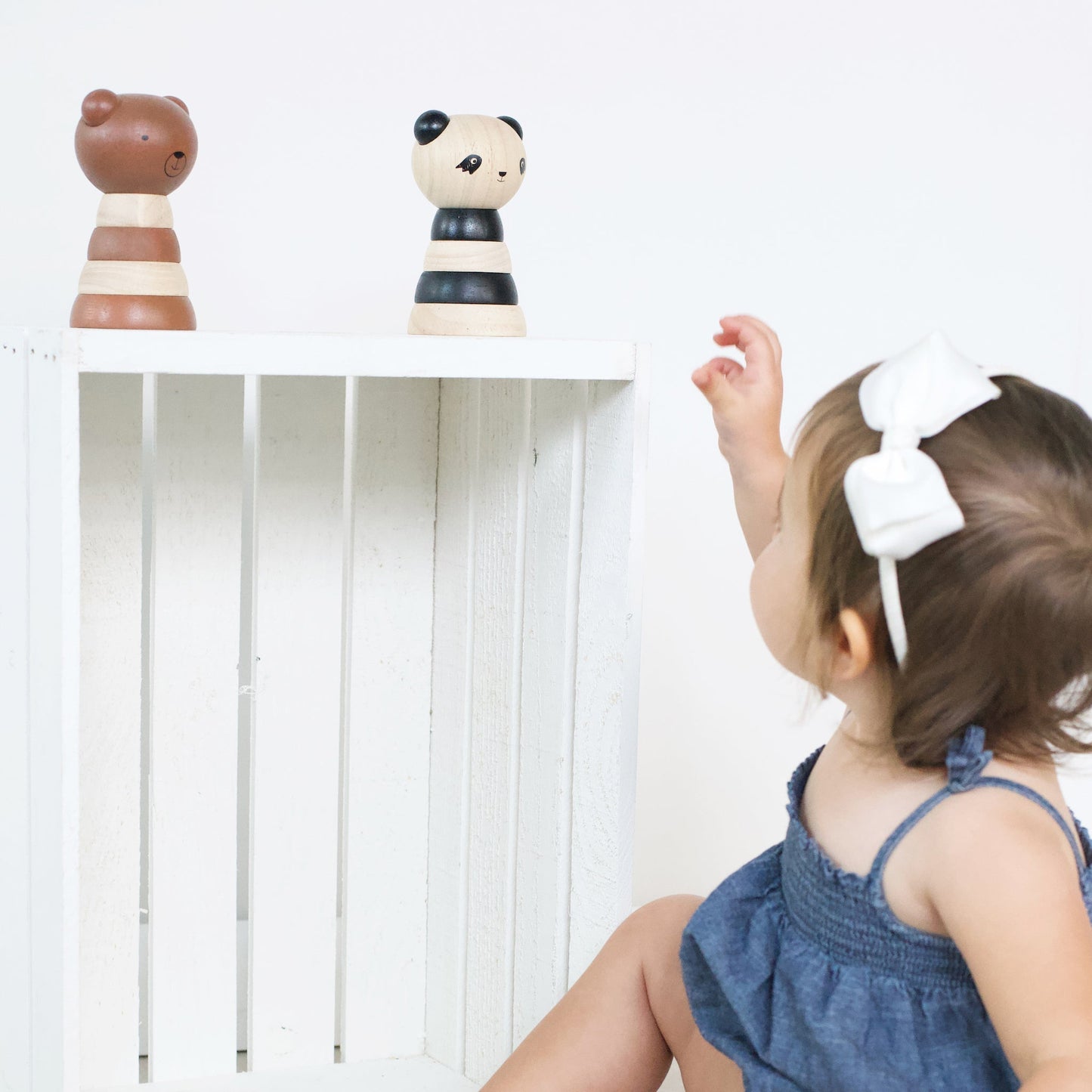 Wood Stacker Panda