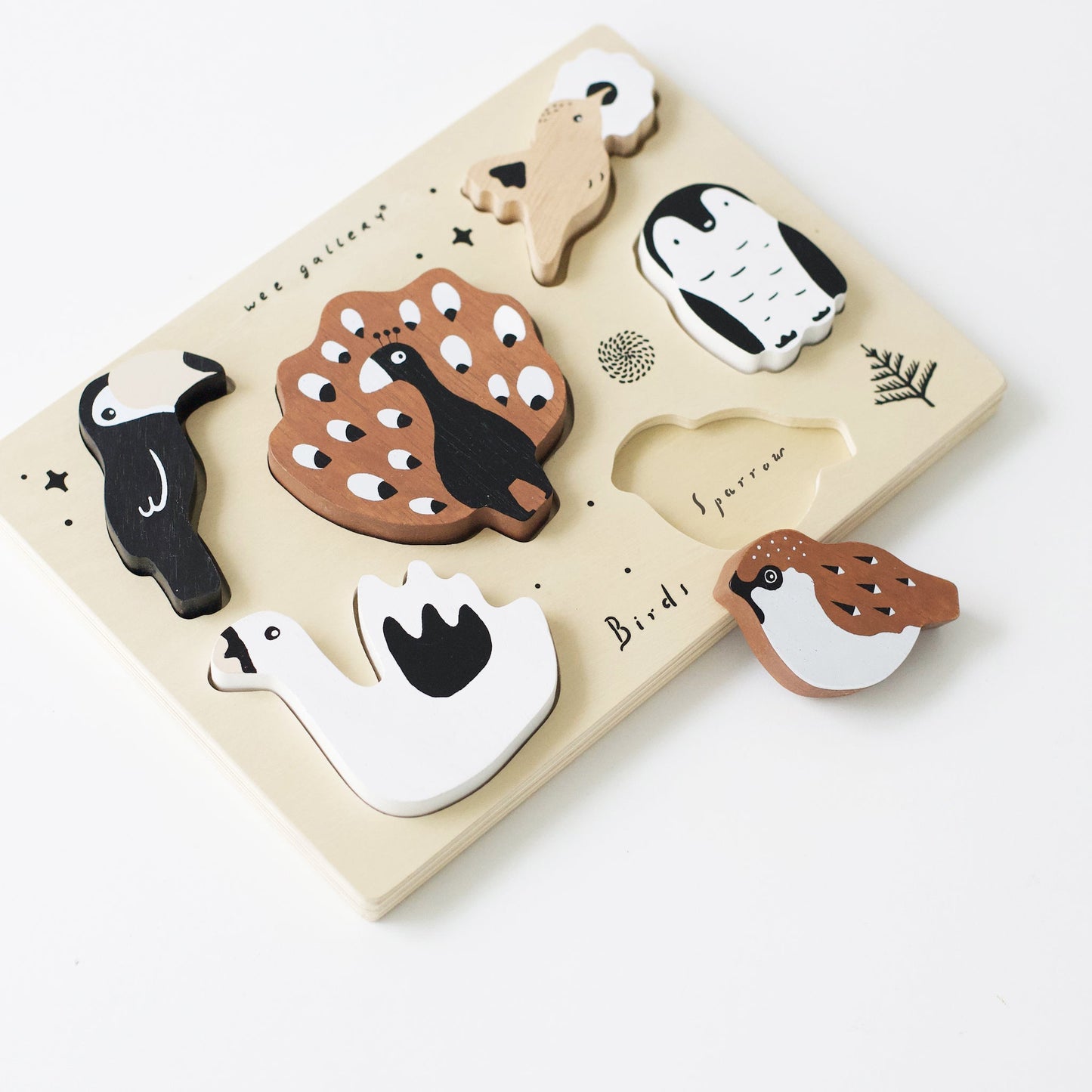 Wooden Bird Puzzle