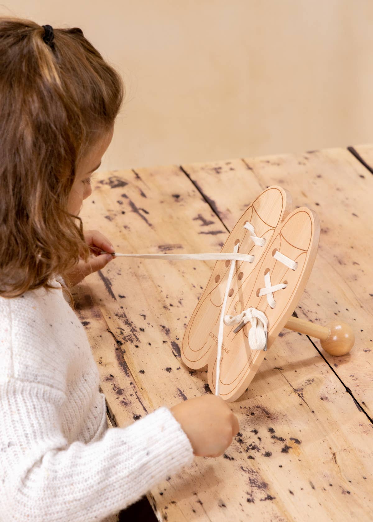 Shoe Lacing Practice Tying