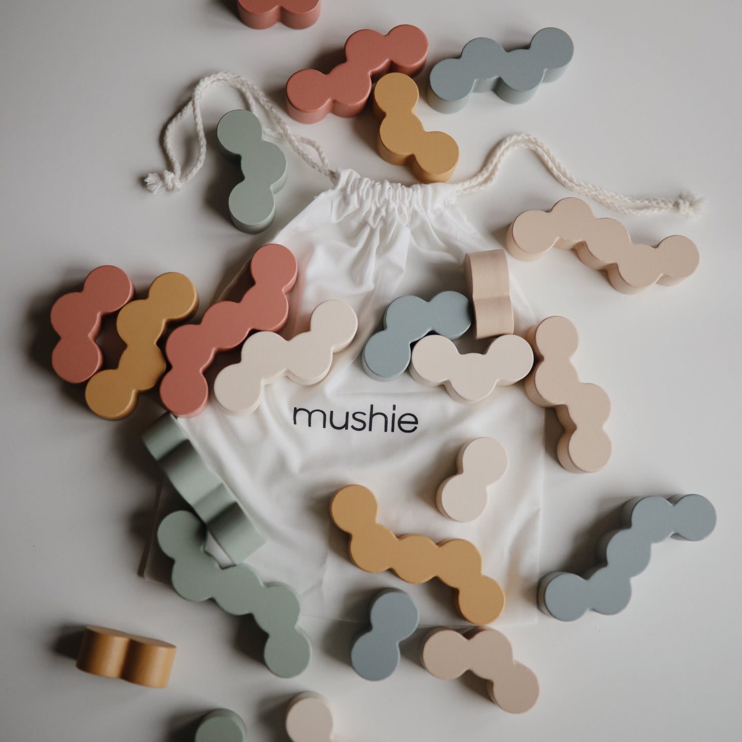 Non Toxic Wooden Balance Blocks Toy