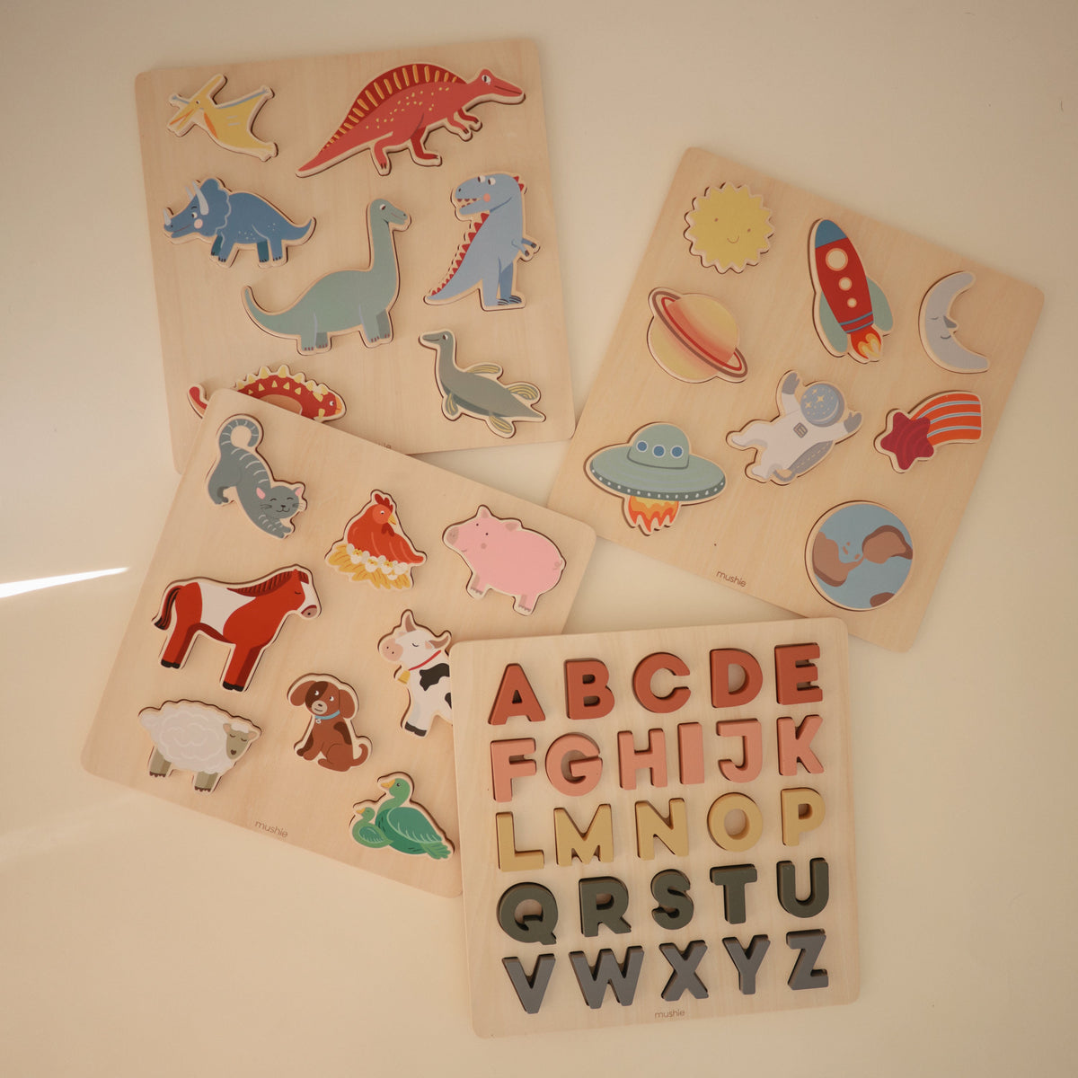 Wooden Space Puzzle