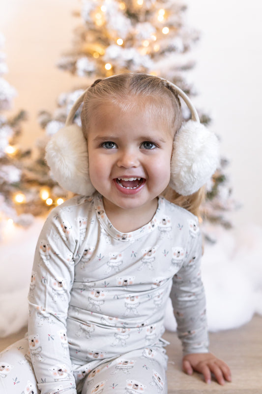 Polar Bear 2pc Bamboo Pajamas
