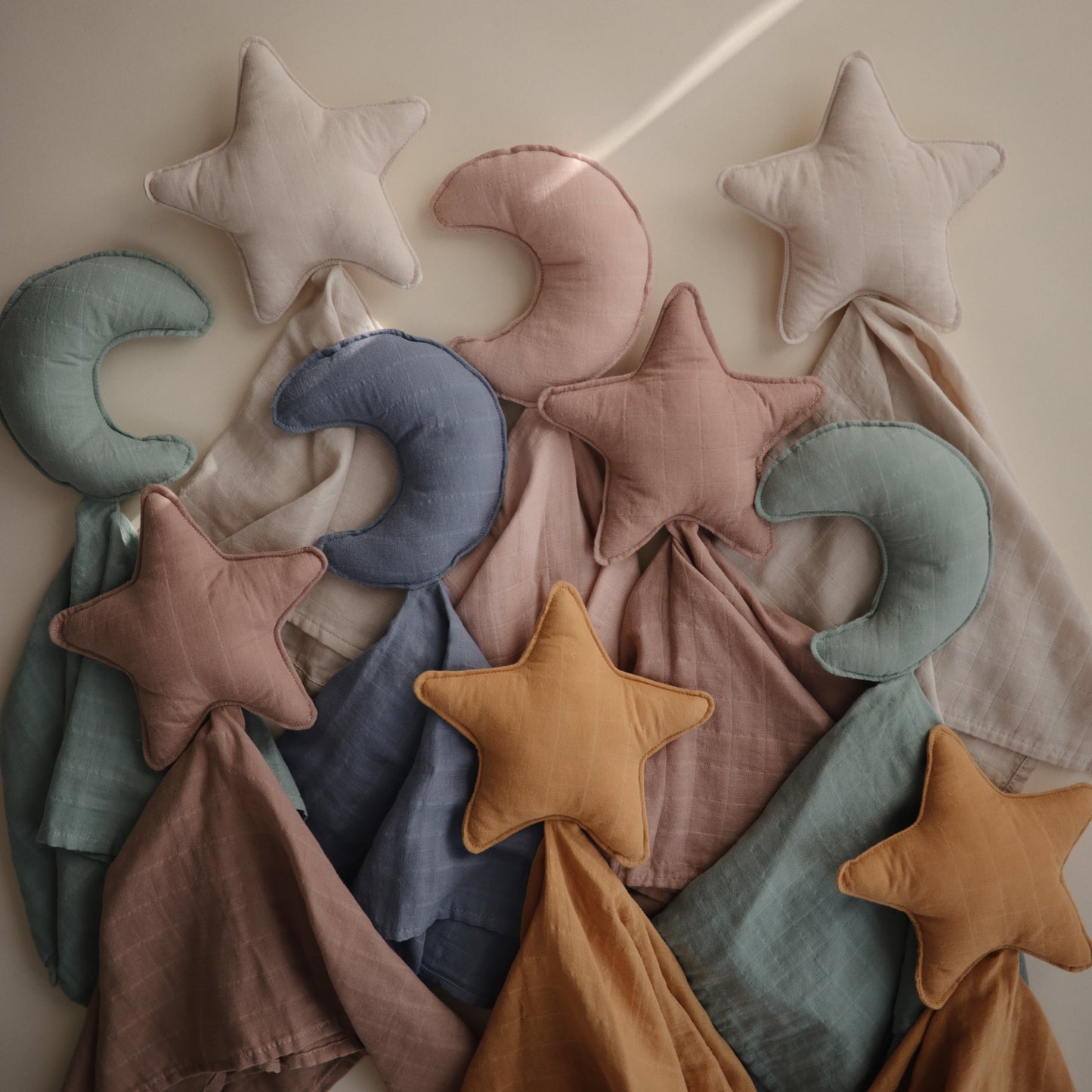 Organic Cotton Star Lovey Blanket