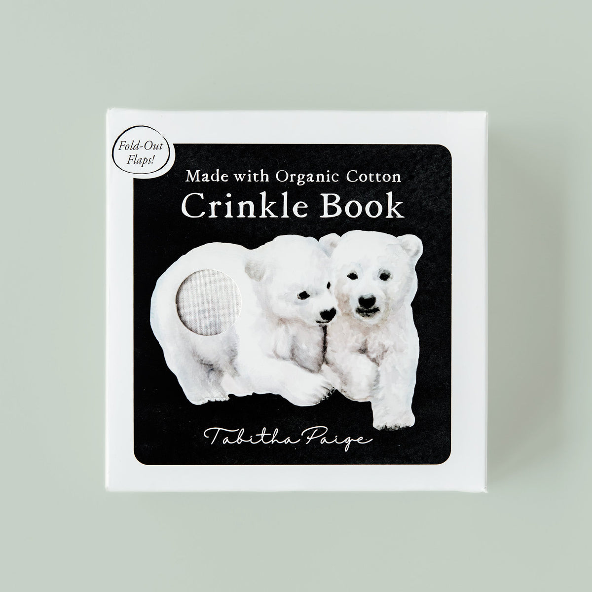 Crinkle Book Made with ORGANIC Cotton
