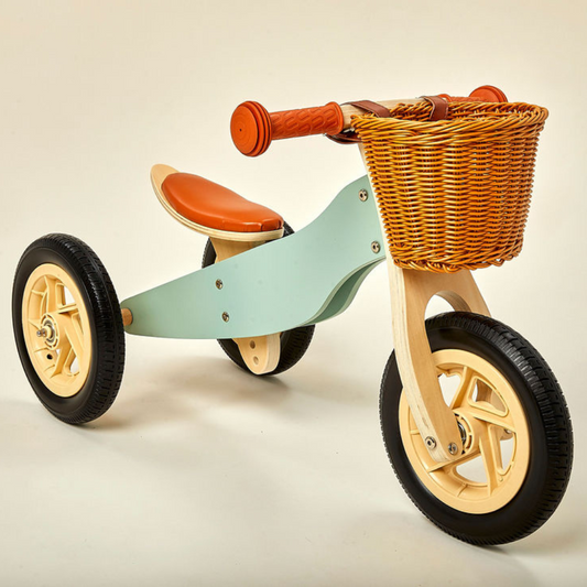 2-in-1 Midi Wooden Balance Bike (2 years-4 years)