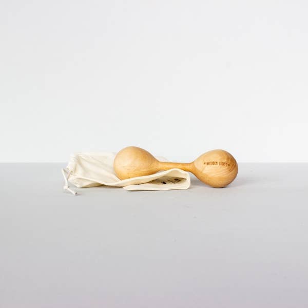 Wood Baby Rattle by Wooden Story