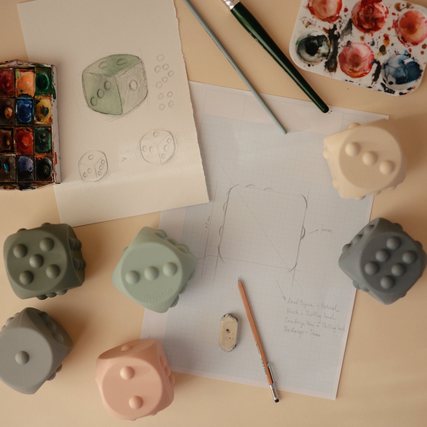 Silicone Dice Press Toy