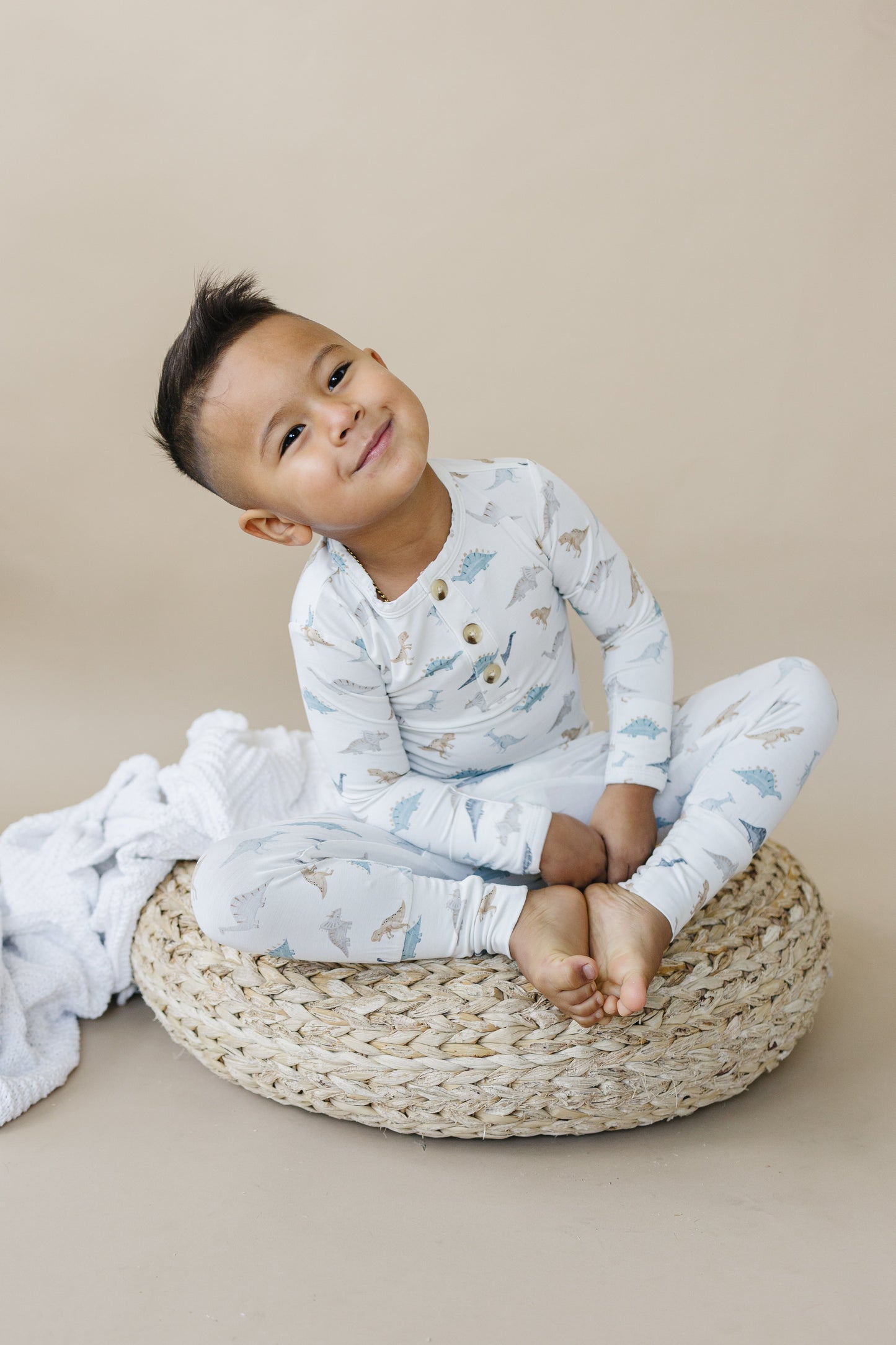 Henley Bamboo Pajama Set
