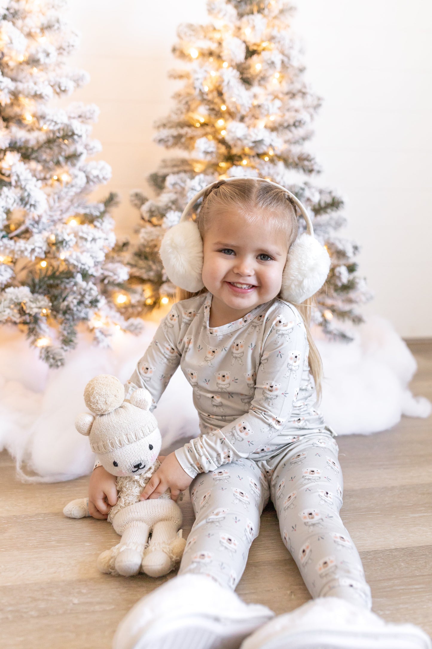 Polar Bear 2pc Bamboo Pajamas