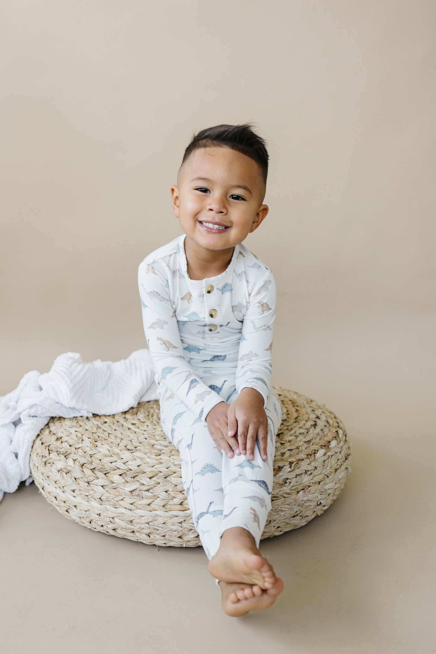 Henley Bamboo Pajama Set