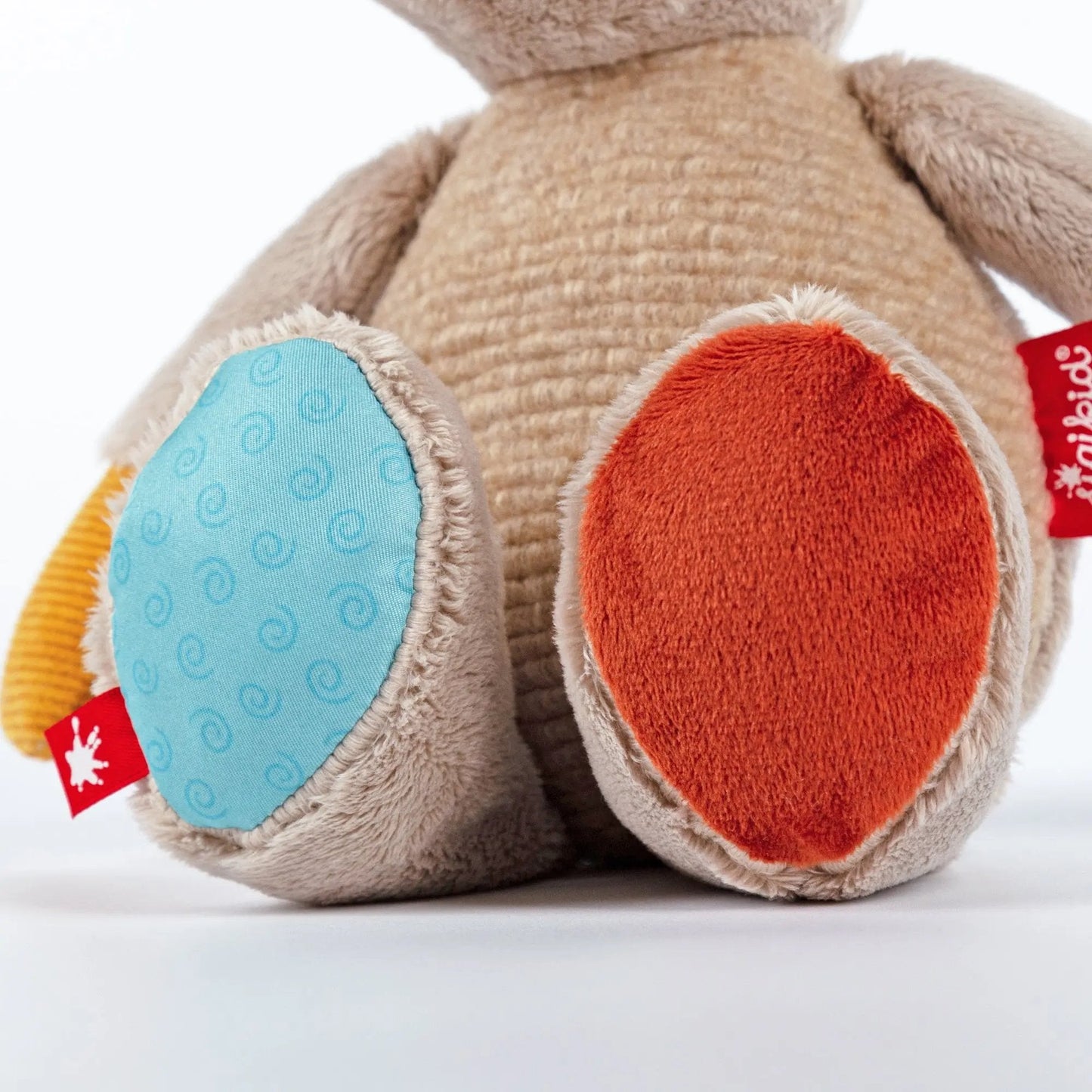 Patchwork Hippo Plush Toy