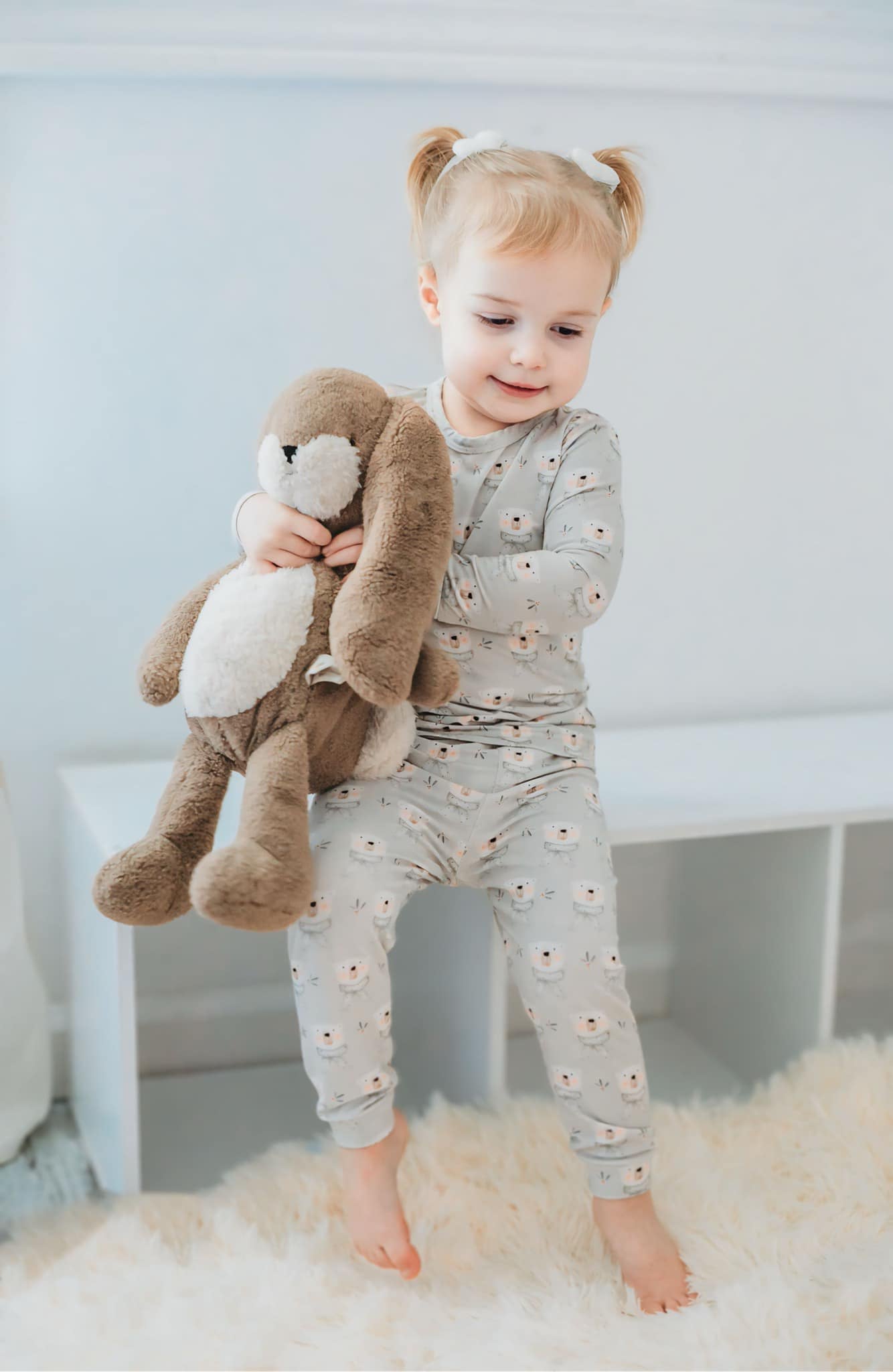 Polar Bear 2pc Bamboo Pajamas